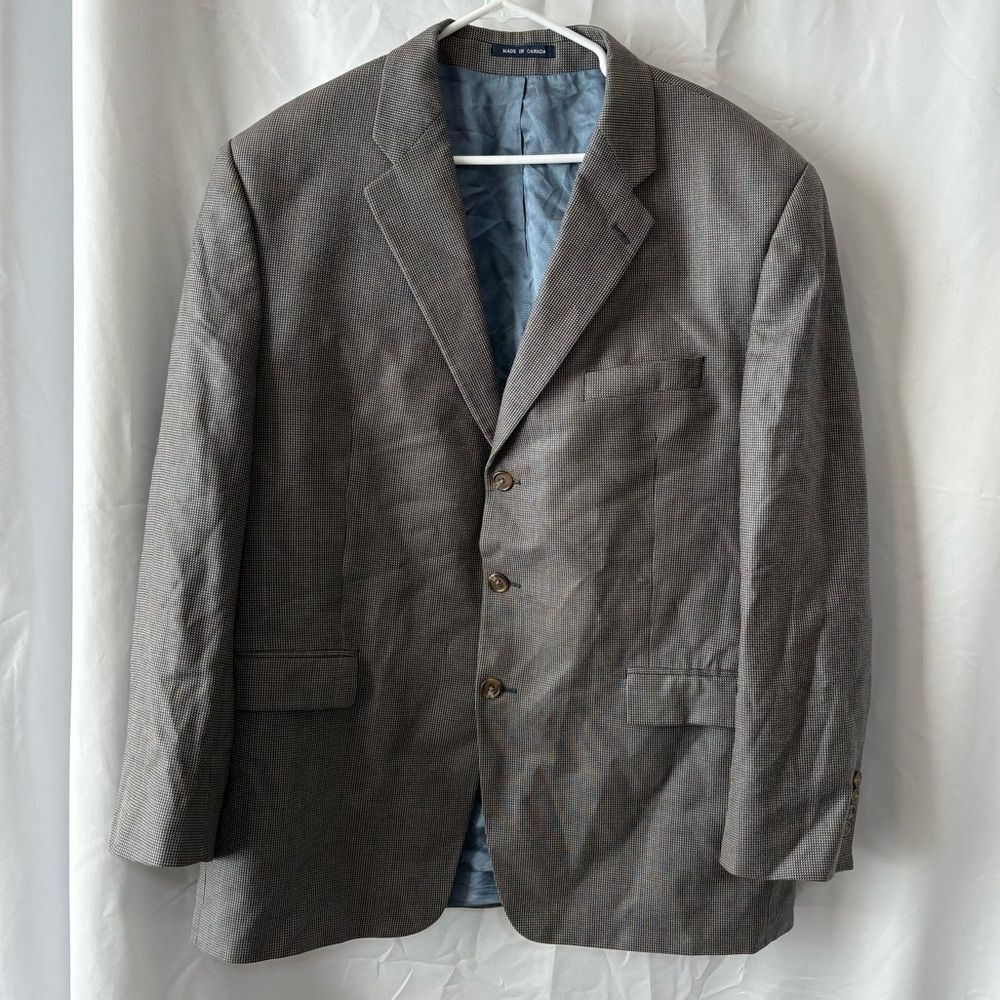 RALPH Ralph Lauren Silk Wool Blend Suit Jacket size 48R